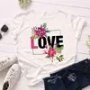 Luslos Summer New Mom Tシャツの女性半袖TShirtsこれは、世界の最大のママが印刷クールな女性のトップのように見えるものです