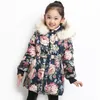 Winter Girls Fur Coat Fahion Tjock Varm Baby Girl Faux Fur Jackor Coats Parka Kids OuterWear Kläder Barnkläder Ålder 3-12 år LJ200828