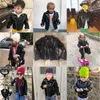 Jongens PU jas lente herfst kinderen motorfiets leer 1-7 jaar oude mode kleur diamant gewatteerde rits meisjes jas cool LJ200831