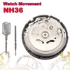 NH36 Substituição 7s36 Relógio Mecânico Automático de Alta Precisão Conjunto de Ferramentas de Reparo de Movimento de Pulso LJ201212216D