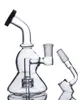 Nowy gruba szklana wodę Bongs Hoahs Shisha Smoke Glass Rura Mindy Dab Rigs Matryca Perc 14 mm miska