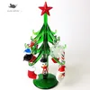 Handgemaakte Murano-glas ambachten kerstboomversieringen thuis desktop decor simulatie kerstboom met 12 hangeraccessoires 201027