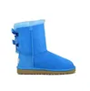 Hot Sell Ny Classic Design Aus Women Snow Boots 32800 Bowknot Bow Korta Kvinnor Stövlar Håll varma Stövlar US3-12 EUR 35-44 Gratis frakt