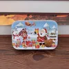 60 stks / set Kerstmis Houten Puzzel Kinderen Speelgoed Santa Claus Jigsaw Xmas Kinderen Vroege Educatieve DIY Jigsaw Kids Christmas Baby Geschenken LA206