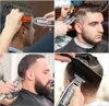 cabelo profissional clipper dos homens aparador de barba aparador de pêlos LCD display digital sem fio corte de cabelo barbeador elétrico 5