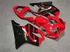 Motorcycle Fairing kit for HONDA CBR600F4I 01 02 03 CBR 600 F4I 2001 2002 2003 ABS Black Red Fairings setgifts HJ104699374