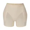 Burvogue Body Shaper Panties Kvinnor Andningsbar Underkläder Butt Livsle Panties Enhancer Butt Pad Hip Byxor Kort kontroll Tränar LJ201209