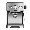 Kaffebryggare Espresso Maker Machine Rostfritt stål 15BARS Semi-Automatic Kommersiell Italiensk Maker1