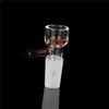 Pièce de bol en verre 14mm 18mm Joint mâle avec filtre flocon de neige Bols de couleurs multiples pour tuyaux d'eau Rigs Bongs Herbes sèches Ash Catcher Accessoires pour fumeurs