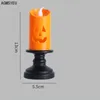 Agmsyeu creatieve halloween kaars licht vakantie partij rekwisieten geleid kleurrijke kaars houder desktop decoratie thuis woonkamer decor H1222