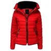 ZOGAA Herbst Winter Jacke Mit Kapuze Frauen Mantel Schlank Cottonpadded Kurze Jacken Weibliche Parka Warme Casual Plus Größe Mantel 201027