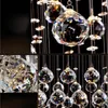 DHL/UPS 2020 Modern Luster De Crystal Chandelier Large Cristal Lighting Fixtures Hotel Projects Staircase Lamps Restaurant Cottage Lights