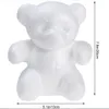 200mm bruiloft decoratie schuim beer modellering polystyreen piepschuimschuim beer witte ambachtelijke ballen voor DIY partij decor geschenken1