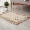 Japonya Tarzı Mat Banyo Halpetmikrofiber Emici Slip Slip Halı Paspasları ve Tuvalet Halıları Alfombra Y200407