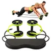 Ab wielen roller stretch elastische abdominale weerstand pull touw gereedschap buikspier trainer oefening thuis fitnessapparatuur Q1225