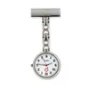 Montre de poche suspendue pour infirmière, en alliage, mouvement à Quartz, horloge, temps silencieux, Durable, lumineux, broche suspendue