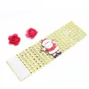 3 färger plast rhinestone wrap servett ring ny servett ringar stol spänne hotell bröllop leveranser hem talbe dekoration