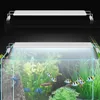 20-70CM Расширяемый водонепроницаемый клип на лампе на лампе Fish Tank Super Slim LED Aquarium Light Aquatic Lighting Y200922