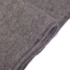 Couleur de couleur unie 100% laine Foulards avec Tassel Femmes Hiver épais épais de couverture chaude foulard de luxe Wrap de la châle de haute qualité de haute qualité 211231