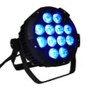 4 Pack 12x18W RGBWA UV LED DJ PAR Light IP65 DMX Waterproof PAR 64 Stage Lighting LCD Display Casting Aluminum235c