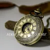 New Quartz Large Gold Face Roman Pocket Watch Necklace Vintage Jewelry Sweater Chain Fashion Fashion Watch Pocket Watch