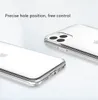 Hållbar transparent mjuk silikon TPU-mobiltelefonfodral tillbaka täcker icke-gulning för iPhone 14 13 12 11 Pro Max Mini XS XR