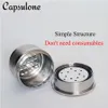 Capsulone/Compatible with illy coffee Machine maker/STAINLESS STEEL Metal Refillable Reusable capsule2 fit for illy cafe capsule T200523