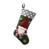 Capodanno Calza di Natale Sacco Regalo di Natale Sacchetto di caramelle Noel Decorazioni natalizie per la casa Natal Navidad Sock Tree Decor12224