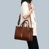 ビンテージオイルワックスレザーラグジュアリーハンドバッグ女性バッグデザイナーレディースハンドバッグ女性2020バッグサックメインフェムムボルサフェミニナ