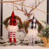 Işık Ekose Buffalo Kontrol Peluş Nordic İskandinav Elf X'Mas Tatil Parti Ev Dekorasyonu JK2010XB ile Noel Gnome