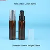 30ML pet زجاجة فارغة إعادة الملء غسول مضخة رذاذ التجميل حاوية التعبئة والتغليف 50pcs / lotgood الكمية