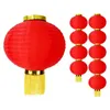 Personalize as cordas tradicionais de lanterna vermelha para comemorar o festival da primavera