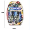 Walkie Talkies Toys для детей 7 в 1 игрушечные прогулки Walkie Talkies Смотреть камуфляж стиль детские часы открытый интернал игрушка оригинальная коробка LJ201105