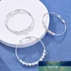 Braccialetti perline fatti a mano Braccialetti di fascino Set Set naughty Howlite Pietra Bianco Bianco Nero Macrame Braccialetto per le donne Gioielli Yoga