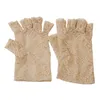 Пять пальцев перчатки женские сексуальные плавные кружева солнцезащитный крем короткие безрезультатно вождение весенние и летние варежки аксессуары1