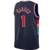 Tyrese 0 Maxey James 1 Harden Jersey Joel 21 Embiid Basketball Philadelphias 76er Sixer Retro Allen 3 Jerson Jerseys Men 2022/23 Swingman Edition koszulka