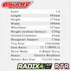 Team Corally Radix 4S 브러시리스 C-00186 RTR 1 : 8 RC 전기 리모컨 4WD 오프로드 모델 자동차 버기 성인 어린이 장난감 선물