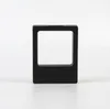 70*90*18mm Transparent PET Membrane box Holder Floating Display Case Earring Gems Ring Jewelry Suspension Packaging Boxes