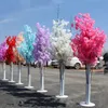 Couronnes 150cm haut de gamme fleur artificielle fleur de cerisier arbre coureur allée colonne route conduit pour mariage T station centres de table supplie