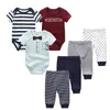 /// LOT Designer nouveau-né bébé garçon vêtements costume 100% coton bébé fille vêtements Ropa Bebe pantalons vêtements pour tout-petits costume LJ201223