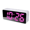 US stock Smart APP Digital Alarm Clock with 100 Colors LED White a57