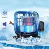 미국 스톡 프리 스탠딩 상용 아이스 메이커 기계 바 제품 100lbs/24h, 자동 청소 된 자동 정수 흡입구 명확한 큐브 제조업체