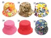 Chapeaux de seau pour enfants Chapeau de soleil pour enfants Chapeau de soleil pour bébé floral Casquettes de pêche Chapeaux de pêcheur pour bébés Chapeaux de soleil de plage pour enfants de dessin animé 30 couleurs