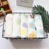 Muslin Cotton Baby Swaddles Flamingo Print Newborn Baby Blankets Bath Towel Gauze Infant Wrap Stroller For Baby Swaddle Blanket LJ201014