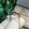 925 Sterling Silver 2CT Lab Diamond Ring Engagement Wedding Band Rings for Women Menl Party Jewelry 253L