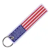 Porte-clés drapeau américain pour motos, scooters, voitures et patriotiques avec porte-clés, cadeau drapeau américain, sangle de téléphone portable, cadeau de fête K1142