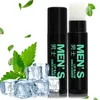 Nawilżający balsam do ust dla mężczyzn pożywne nawilżanie naturalna chapstick men039s przezroczysty mennica cytrynowa pomarańczowa zielona herbata smak l1993406