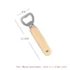 Stainless Steel Corkscrew Handheld Wooden Handle Beer Opener High Quality Bottle Opener Gift Home Kitchen Tools AAF28388601736