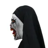 فيلم The Nun Horror Mask Cosplay Costumes Latex Valak أقنعة فالاك كاملة الخوذة خوذة عيد الهالوين الحفلات ديكور الأزياء الدعائم 1829545