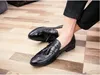 Mannen Mode Krokodil Graan Tassel Casual Loafers Schoenen Roken Slipper Schoenen Man Party Rijden Trouwjurk Schoenen Schoenen Schoen